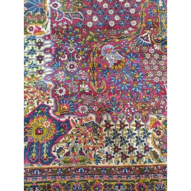 1920's Persian Lavar Kerman Palace Rug For Sale - Image 9 of 13