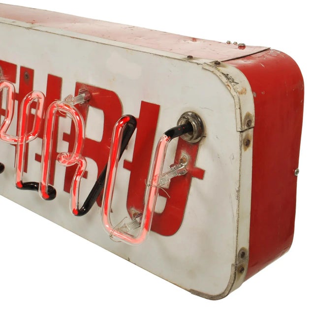 Authentic Vintage Drive Thru Neon Sign For Sale - Image 10 of 10