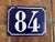 Antique French Enamel House Number Plaque, 1900 For Sale - Image 3 of 13