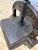 Metal French Black and Gilt Wrought Iron Book Binding Press For Sale - Image 7 of 10