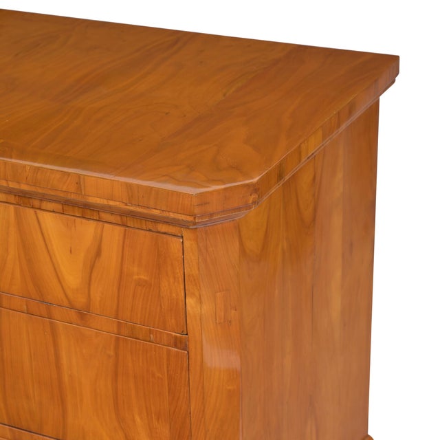 Biedermeier Chest of Drawers, Southern Germany, circa 1810/1820 Cherry wood with beautiful grain Three drawers Restored,...