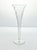 Vintage Optic Swirl Hollow Fluted Champagne Glasses - Set of 7 For Sale - Image 4 of 5