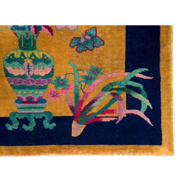 Chinese Art Deco Rug For Sale - Image 10 of 13