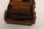 Vintage Western Set of Eight Horse Motif Coasters With Covered Wagon Carrier For Sale - Image 12 of 16