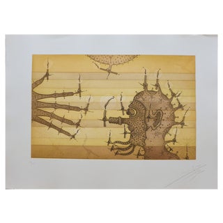 Joan Ponc, Il Luminat, 1973, Lithograph For Sale