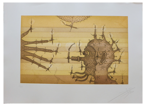 Joan Ponc, Il Luminat, 1973, Lithograph