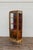 Antique French Louis XV Vernis Martin Curio Vitrine Cabinet For Sale - Image 10 of 18