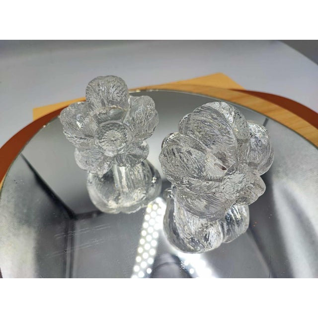 Glass Candlesticks from Kosta Boda, 1970s, Set of 2 For Sale - Image 3 of 8