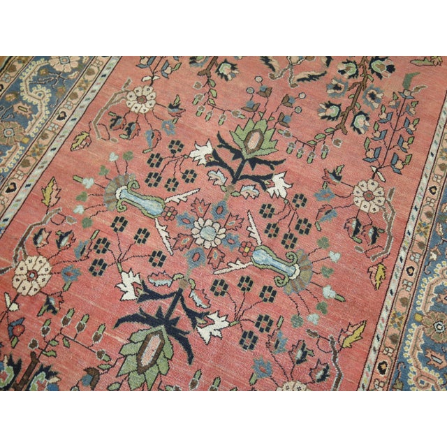 Stunning Floral Motif Persian Malayer Carpet, 20th Century For Sale - Image 4 of 18