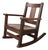 Limbert Antique Mission Oak Arts & Crafts Child's Rocking Chair, Circa 1910 For Sale
