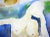 Late 20th Century Modern Abstract Standing Nude Woman Watercolor Painting Signed Christie For Sale - Image 5 of 9