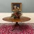 Antique English Country Oval Dining Table Farmhouse Pedestal Oak 1920s-30s For Sale - Image 4 of 18