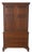 Eldred Wheeler Cherry 2 Piece Armoire Linen Press For Sale