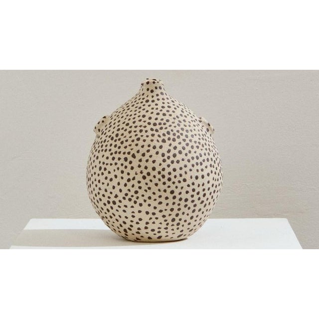 Not Yet Made - Made To Order The Little Beige Fish Sandstone Vase by Lou Thomas For Sale - Image 5 of 6