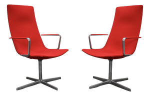 Catifa 70 Swivel Lounge Chairs by Arper, Italy, 2000s, Set of 2