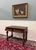 Antique French Henri II Style Writing Desk Table Drawers Oak C. 1930s For Sale - Image 9 of 18