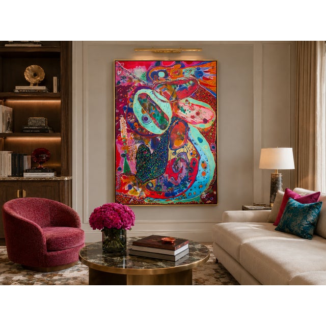 Hot Pink Sophia Series: Word - Fran Bull, C. 1990s For Sale - Image 8 of 9