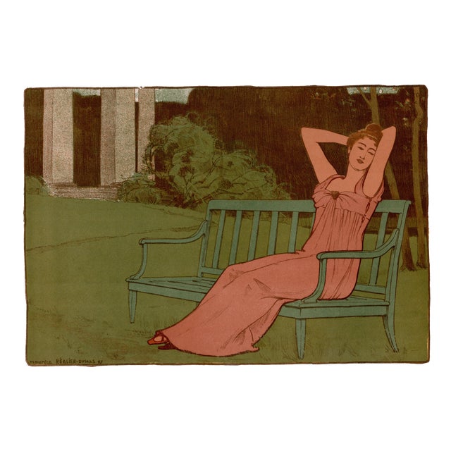 Maurice Réalier-Dumas, Corinne, 1897, Lithograph on Paper For Sale