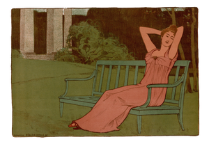 Maurice Réalier-Dumas, Corinne, 1897, Lithograph on Paper
