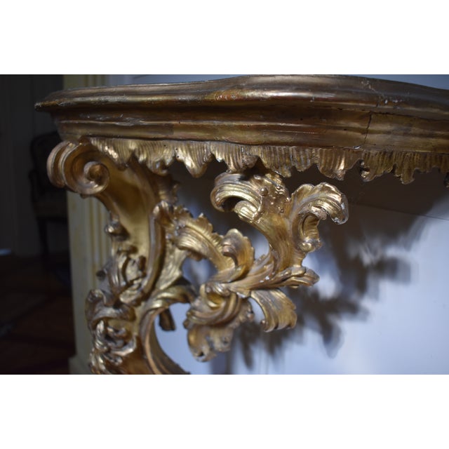 18th Century Console of the Rococo Louis XV Era For Sale In Minneapolis - Image 6 of 7