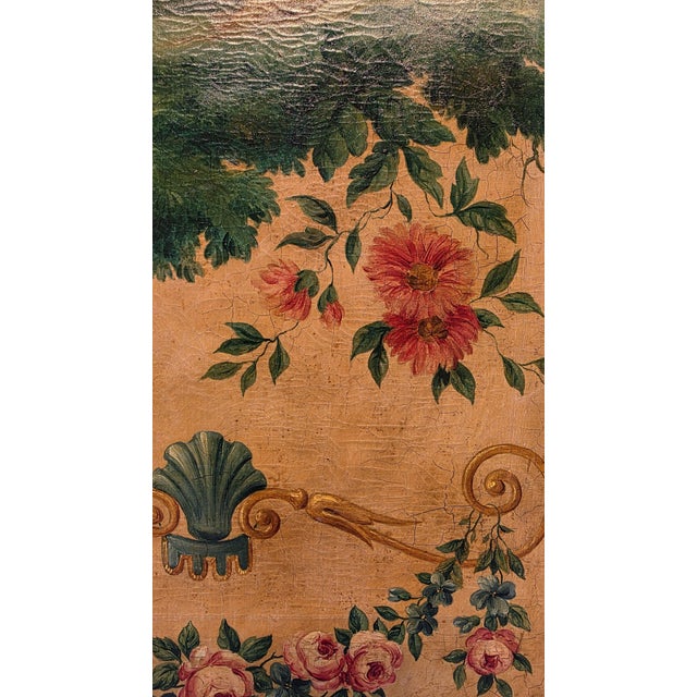 Chinoiserie Painted Panels, 1800s, Set of 3 For Sale - Image 11 of 18
