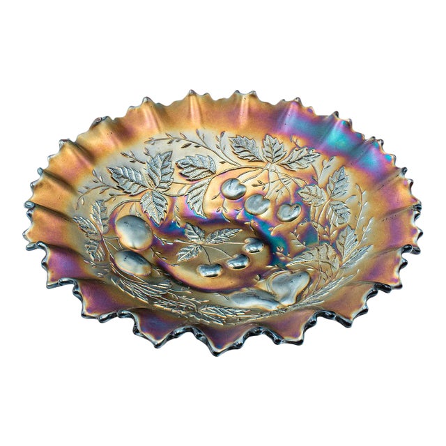 1970's Vintage Soft Fruit Dish For Sale