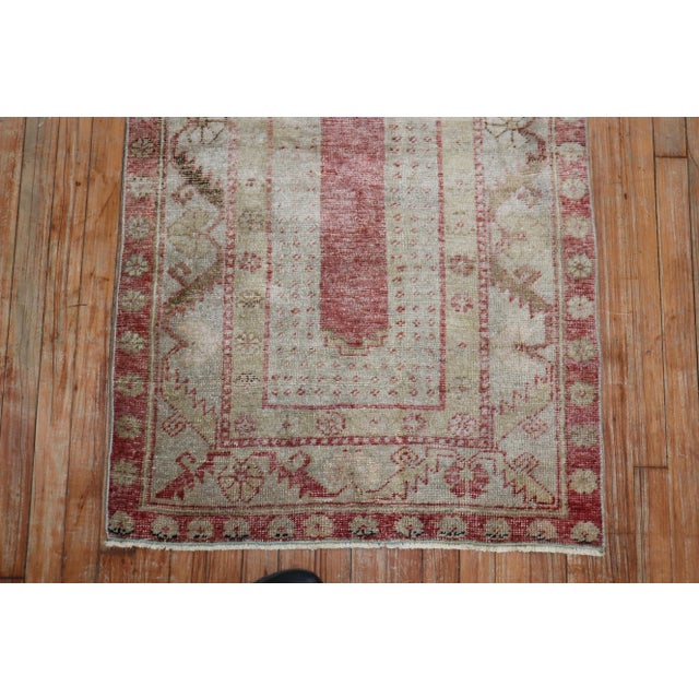 Vintage MidCentury Turkish Scatter Rug - 2'8" x 4'4" For Sale In New York - Image 6 of 7
