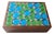 Vintage Teak & Glass Trinket Jewelry Box For Sale