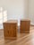 Brown Vintage Thomasville Campaign Nightstand Pair For Sale - Image 8 of 13