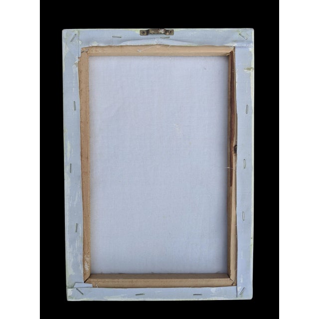 Original Botanical Floral Tropical Bromeliad Plant Painting For Sale - Image 10 of 10