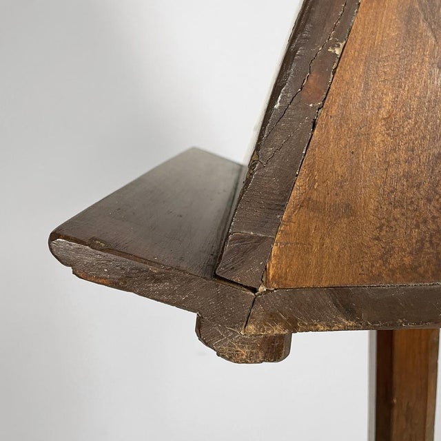 Italian Bookstand in Wood, 1930s For Sale - Image 9 of 14