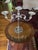 Silver Midcentury Sheffield Silverplate Heavy 3 Arm Candelabra Made in Italy For Sale - Image 8 of 13