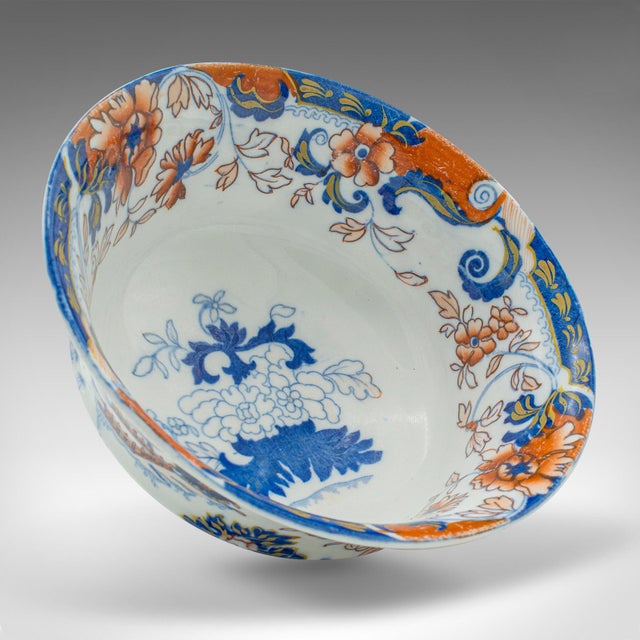 1900's Antique Ceramic Finger Bowl For Sale - Image 6 of 8