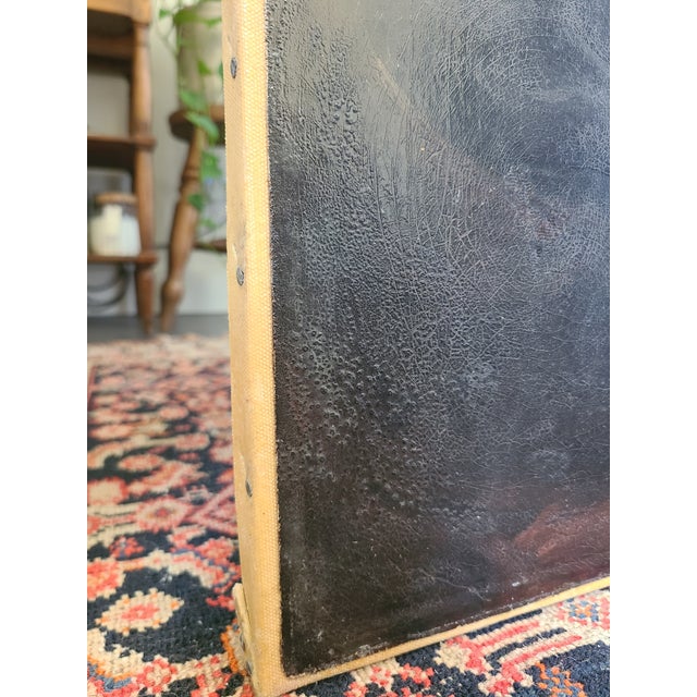 Antique 19th Century Victorian Oil Painting Portrait of a Lady For Sale - Image 17 of 18