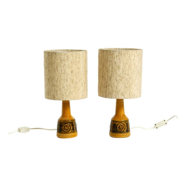 Small Ceramic Table Lamps from Cloos & Co., 1960s, Set of 2 For Sale