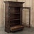 19th Century French Renaissance Revival Oak Vitrine ~ Bookcase For Sale - Image 16 of 18
