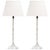 Art Deco Faceted Cut Crystal Lamps - a Pair For Sale In Jacksonville, FL - Image 6 of 6