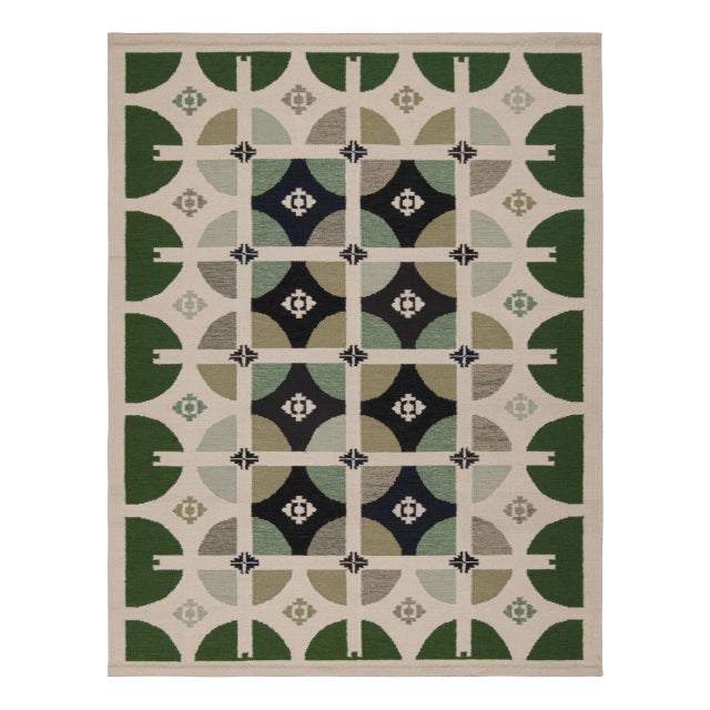 Green Sigrid Rug by Celerie Kemble for Chairish, 13'x19' For Sale - Image 8 of 8