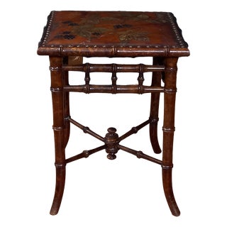 Art Nouveau Stool by George Hulbe, 1880 For Sale
