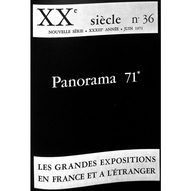 "Panorama 71 XXe Siecle No36: Xxxiii" 1971 For Sale In New York - Image 6 of 12