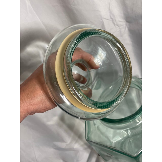 Large Glass Italian Beverage Dispenser For Sale - Image 10 of 10