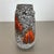 Ceramic Zig Zag Lora Fat Lava Vase attributed to Scheurich, Germany, 1970s For Sale - Image 7 of 18