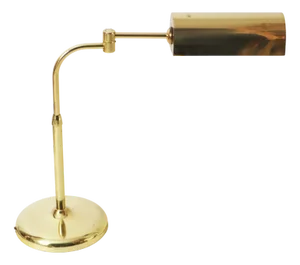 Table Lamp in Brass by Florian Schulz, 1970s