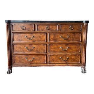 Thomasville Ernest Hemingway Kilimanjaro Marble Top Dresser For Sale