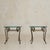 French Gilt Iron + Scalloped Glass Accent Table, 1960s - 2 Available For Sale - Image 4 of 11
