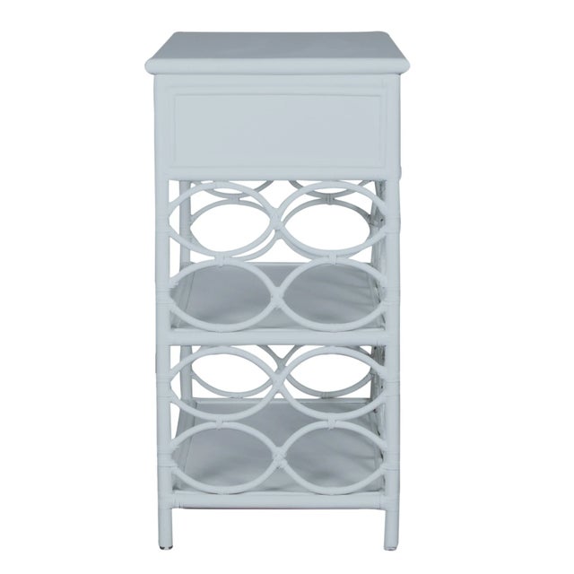 Infinity End Table - Blue For Sale In West Palm - Image 6 of 7
