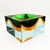 Large Square Ashtray or Catchall in Murano Glass attributed to Flavio Poli for Seguso, 1960s For Sale - Image 3 of 8