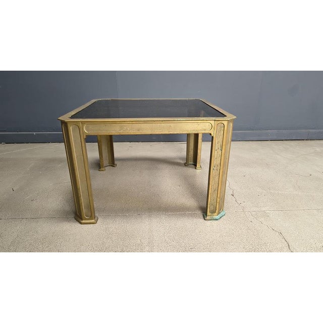 Brutalist Cast Bronze Side Tables from Peter Van Heeck, 1970s For Sale - Image 10 of 13