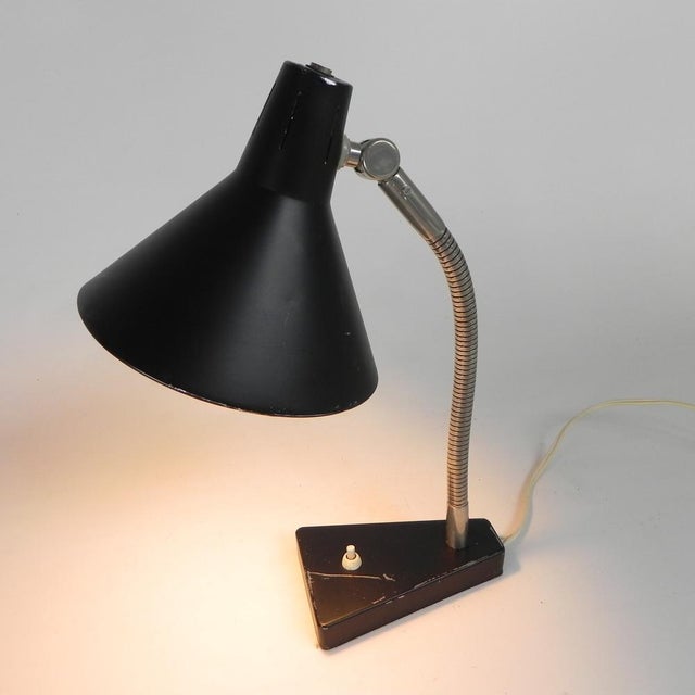 Mid-Century Modern Zonneserie Desk Lamp by H. Busquet for Hala, 1960s For Sale - Image 3 of 17