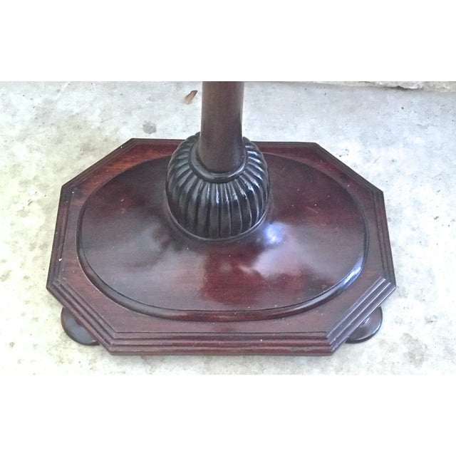 19th-C. Floral Needlepoint Firescreen For Sale In Atlanta - Image 6 of 7